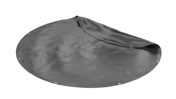 Akrobat Abdeckplane rund (Flat)